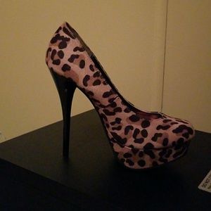 Charlotte Russe Cheetah Heels